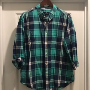 American Eagle men’s plaid shirt size XL.